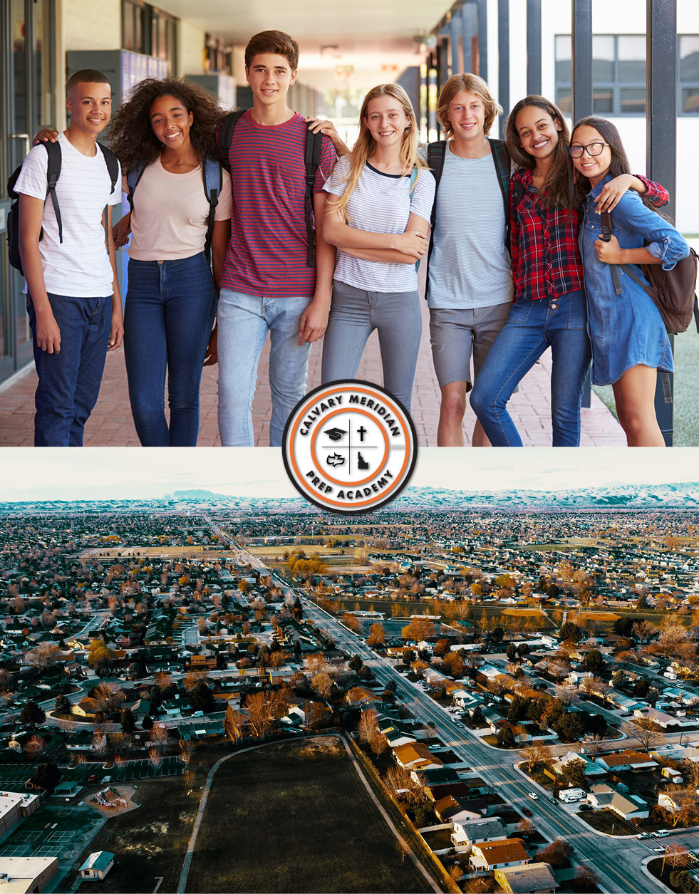 Brand Identity and Complete Website, Calvary Meridian Prep Academy