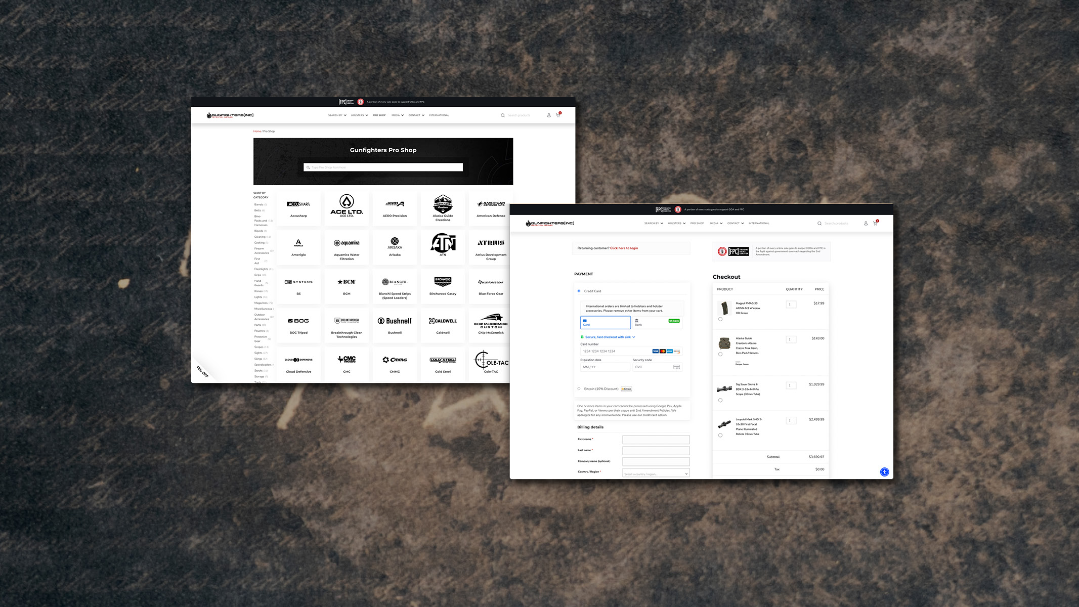 Retail Launch and POS Integration, GunfightersINC